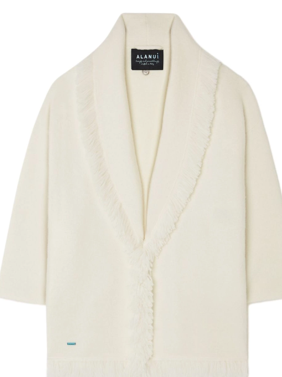 Affordable cardigan fringed-edge Women cashmere-blend Alanui 0627